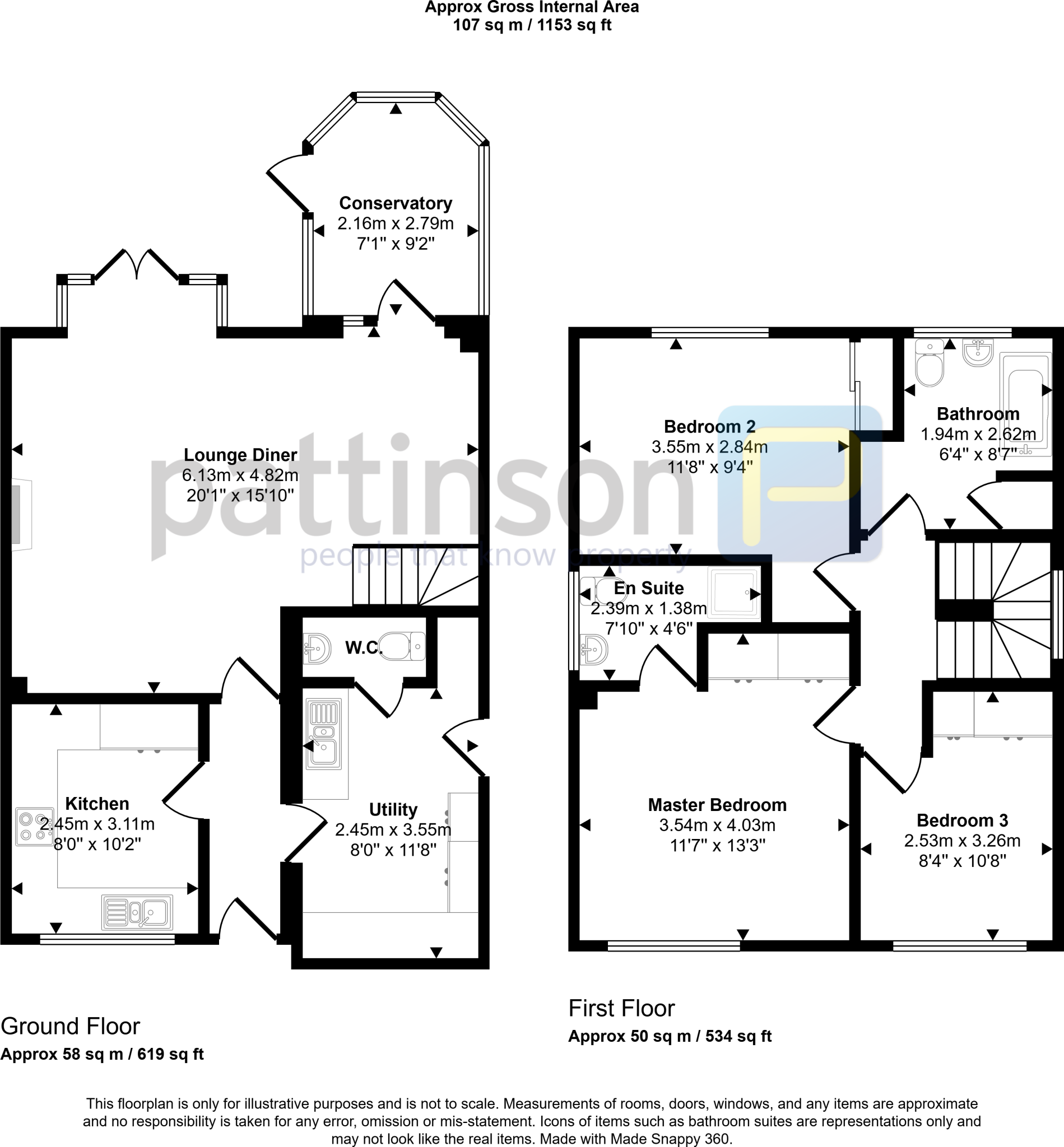 Chiltern Close, Ashington, Northumberland, NE63 0HZ floorplan