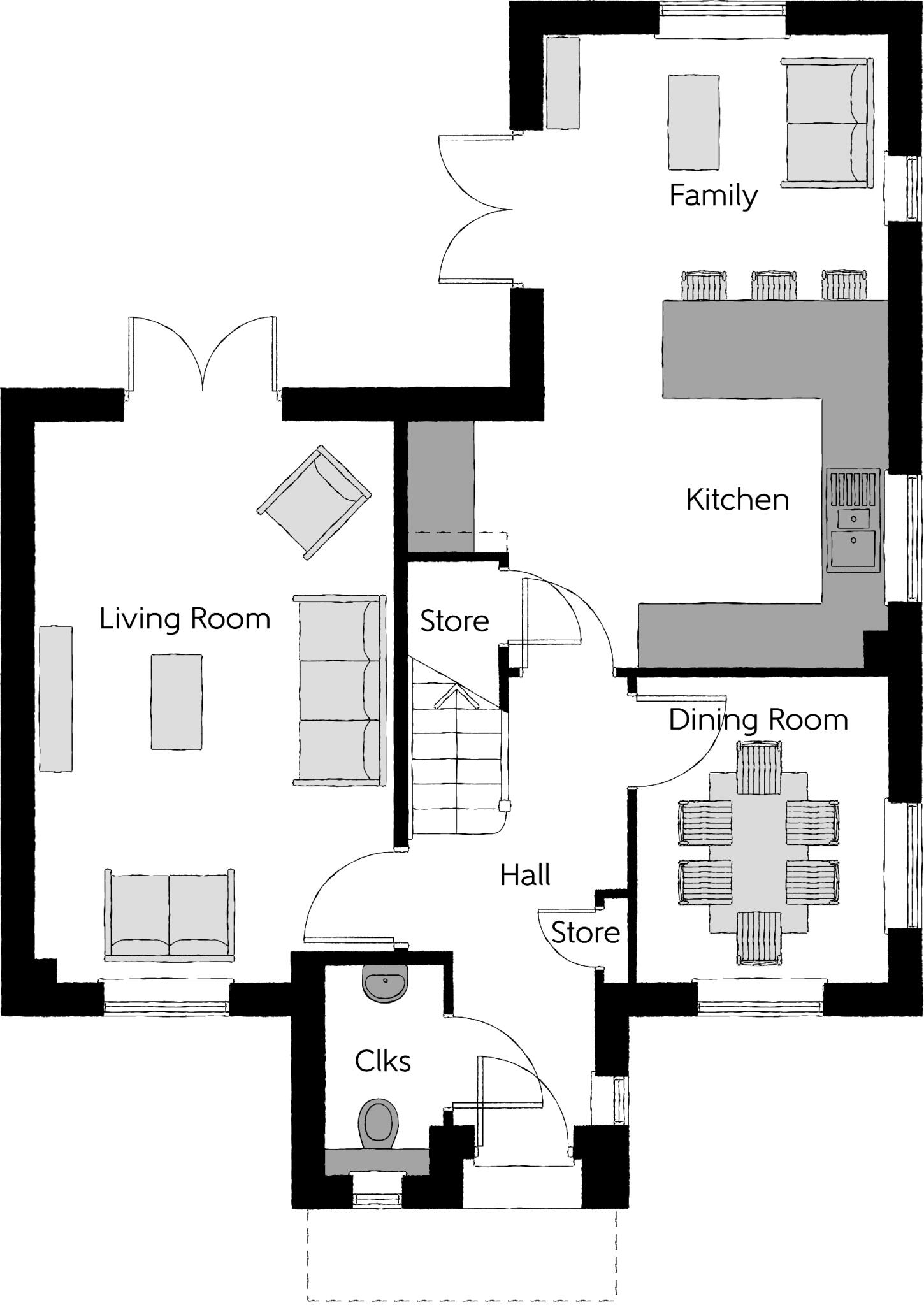 Stortford Road,
Dunmow,
CM6 1WY floorplan