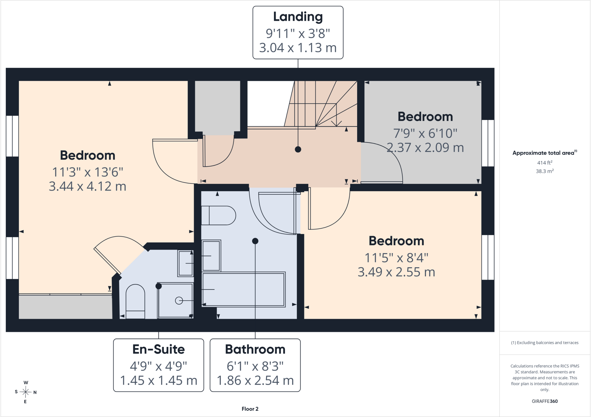 Auriga Court, Chester Green floorplan