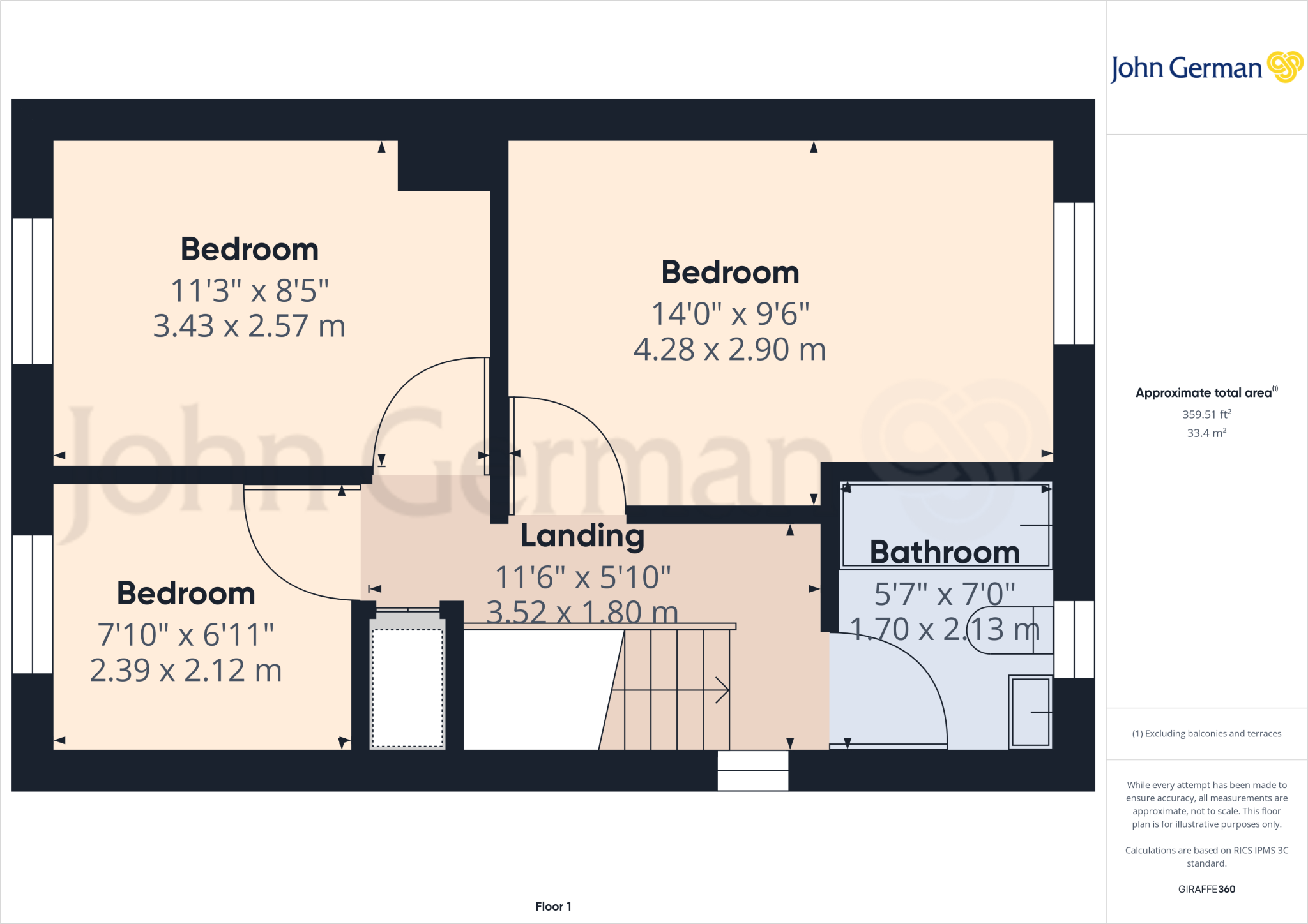 Cedar Close, Ashbourne floorplan