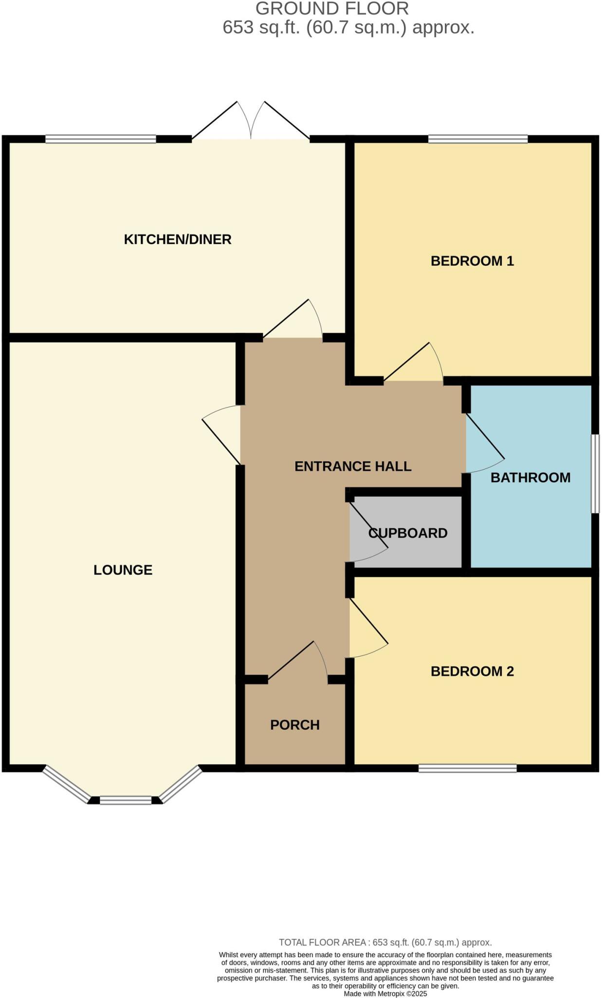 Torne Close, Doncaster, DN4 floorplan