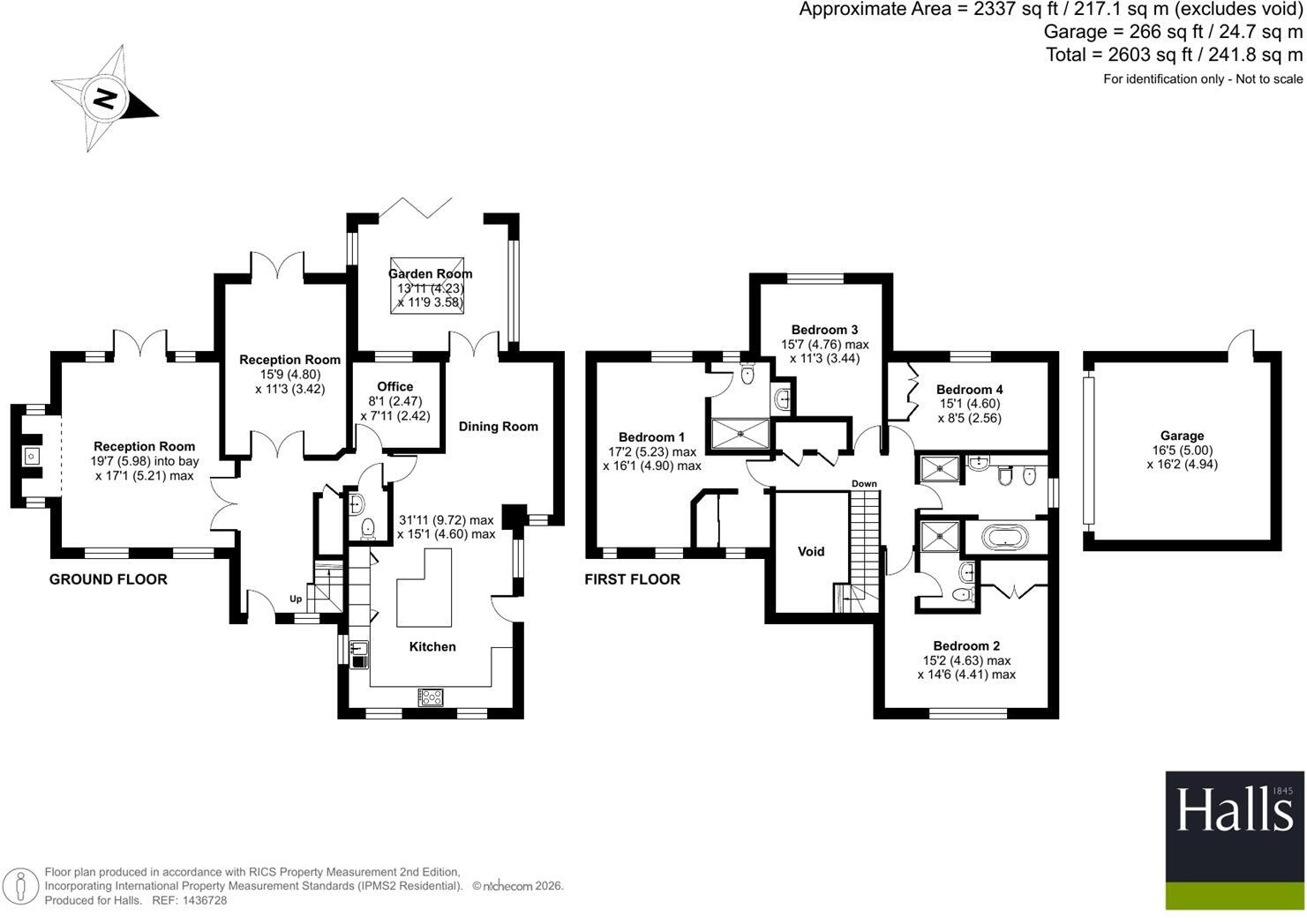 5 Vicarage Croft, Baschurch, Shrewsbury, SY4 2AT floorplan