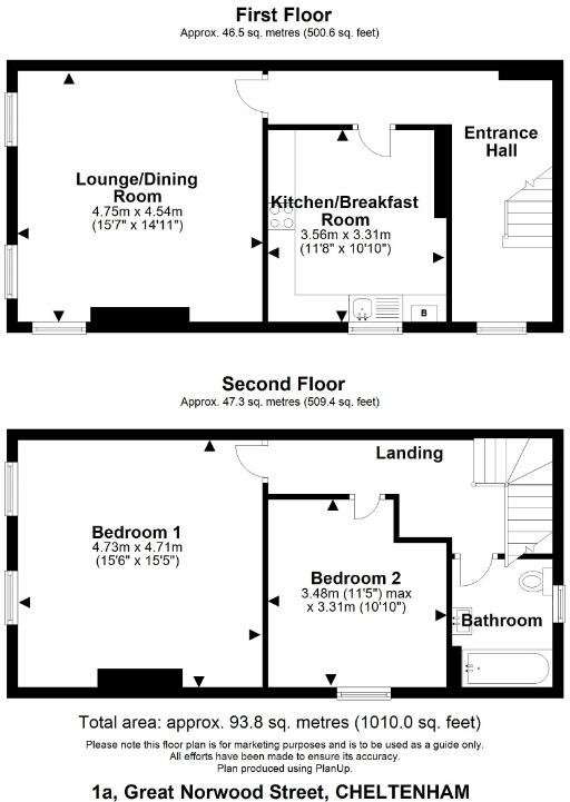 Great Norwood Street, Tivoli, Cheltenham, GL50 floorplan