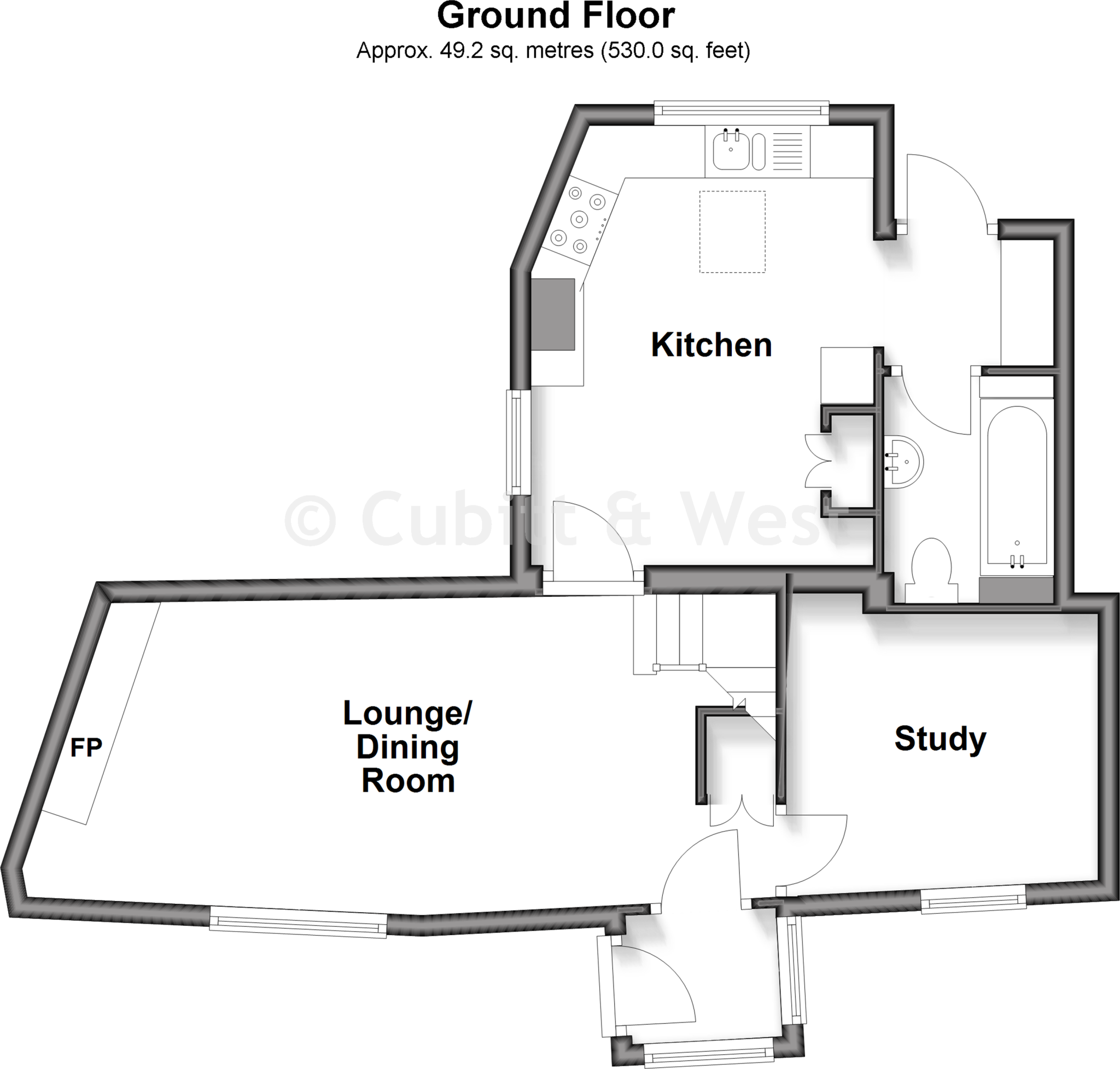 Church Place, Pulborough, West Sussex floorplan