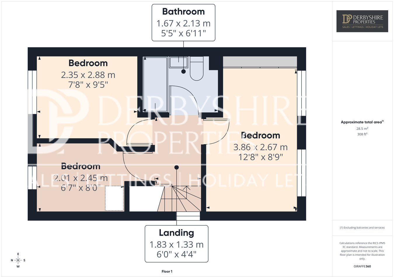Long Wood Close, Loscoe, DE75 floorplan