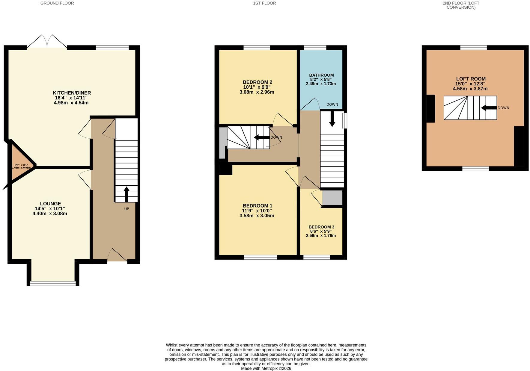 Victoria Avenue, Worcester, WR5 floorplan