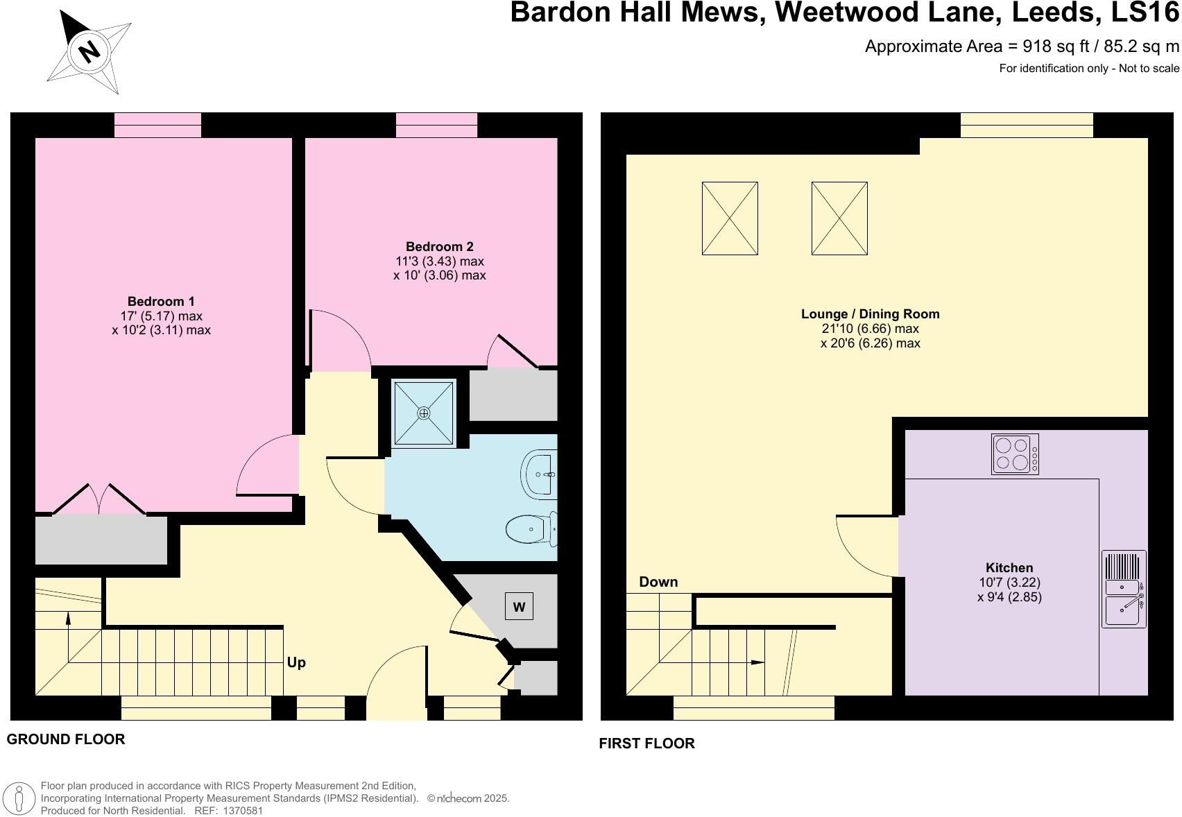 Bardon Hall Mews, Weetwood Lane, Leeds, LS16 floorplan