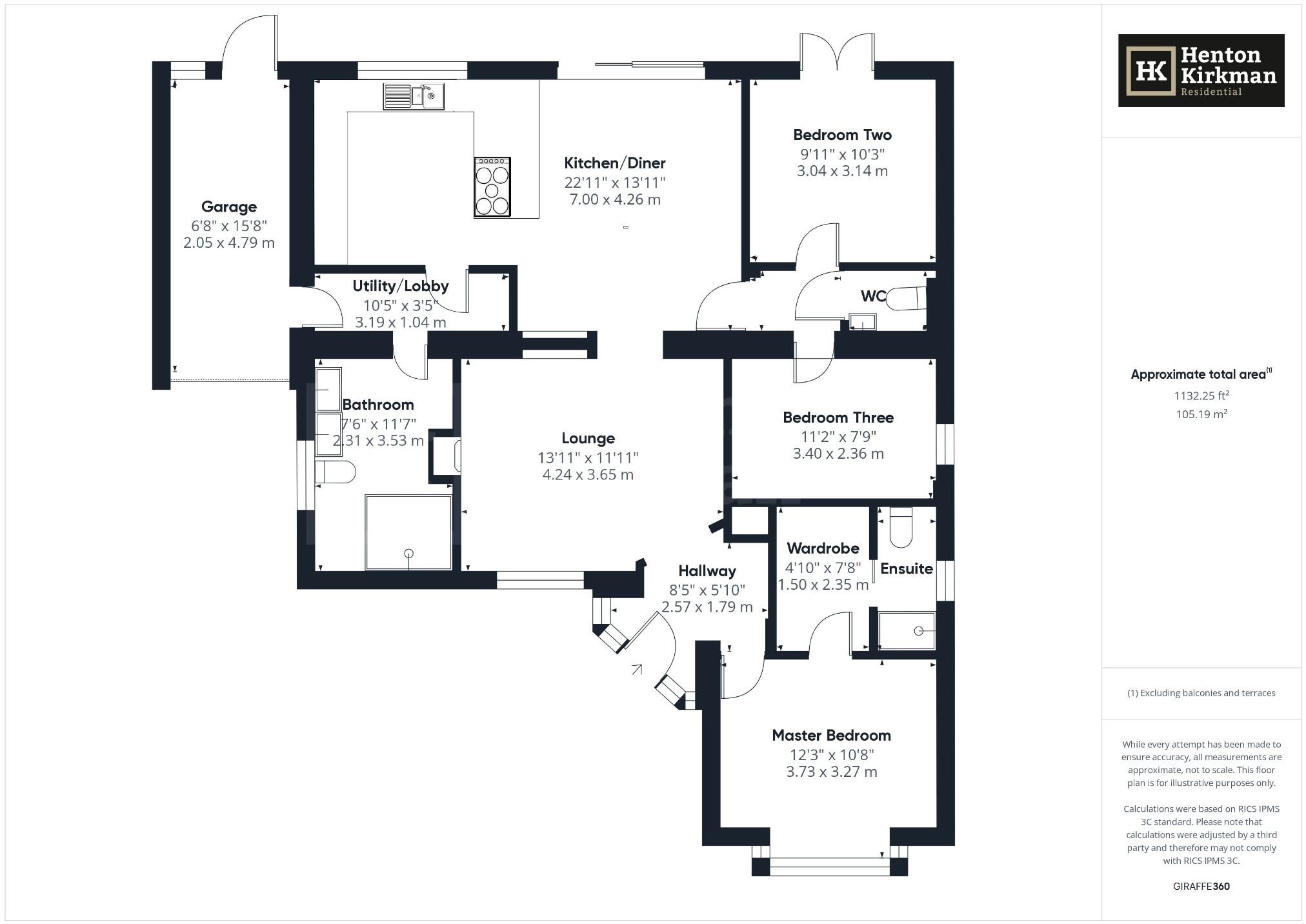 Passingham Avenue, Billericay, Essex, CM11 2TA floorplan