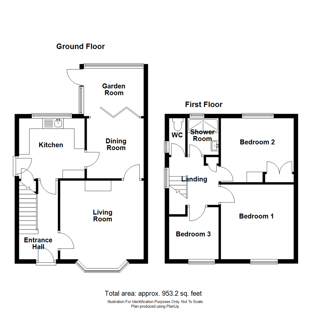 19 Richmond Drive, Shrewsbury, SY3 8TN floorplan