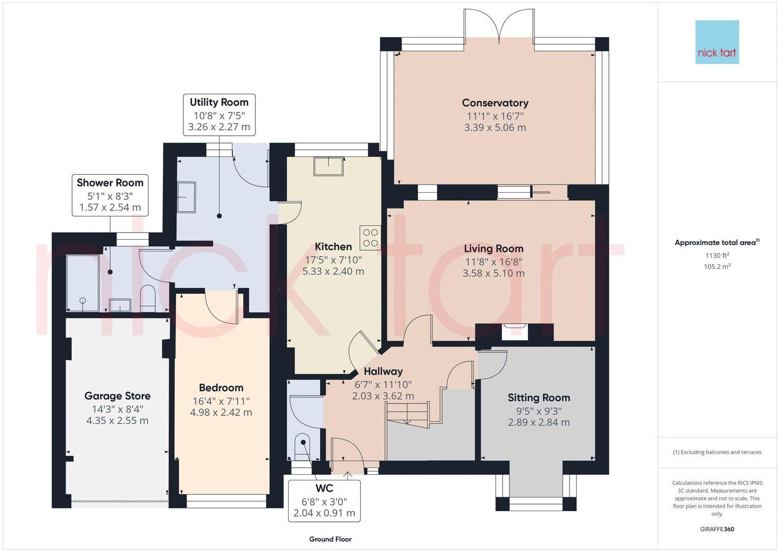 Greenacre Drive, Codsall, Wolverhampton WV8 floorplan