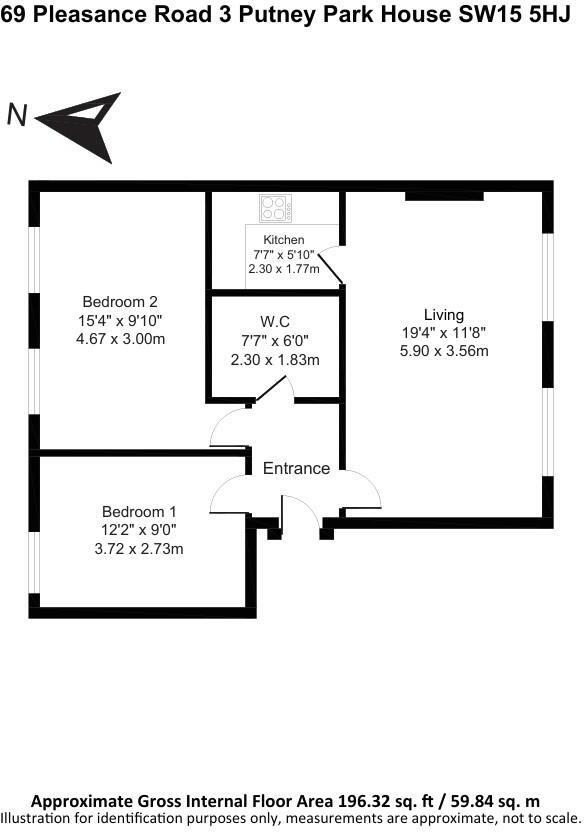 Pleasance Road, London, SW15 floorplan