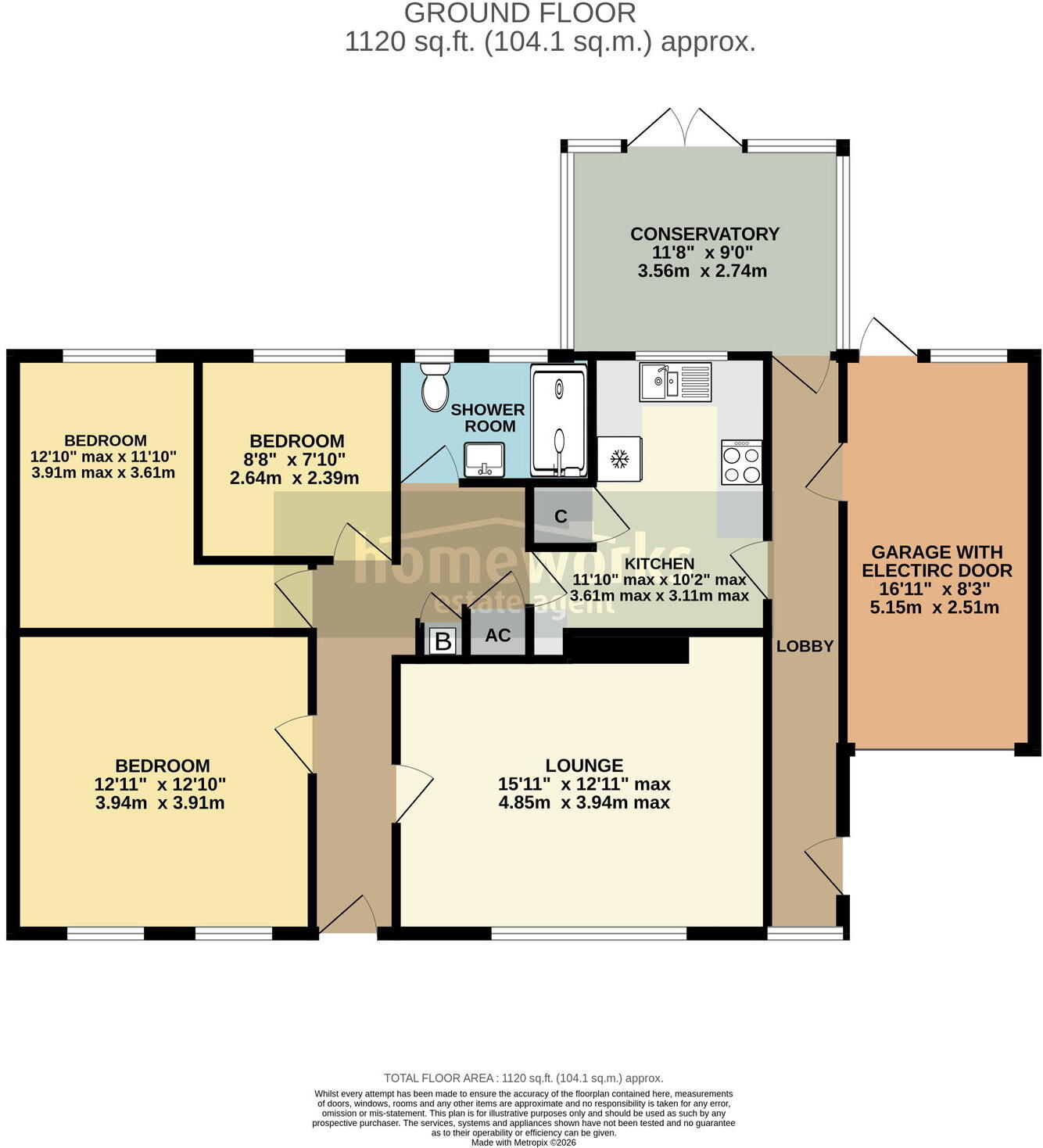 Dorothea Drive, Dereham, NR19 1EP floorplan