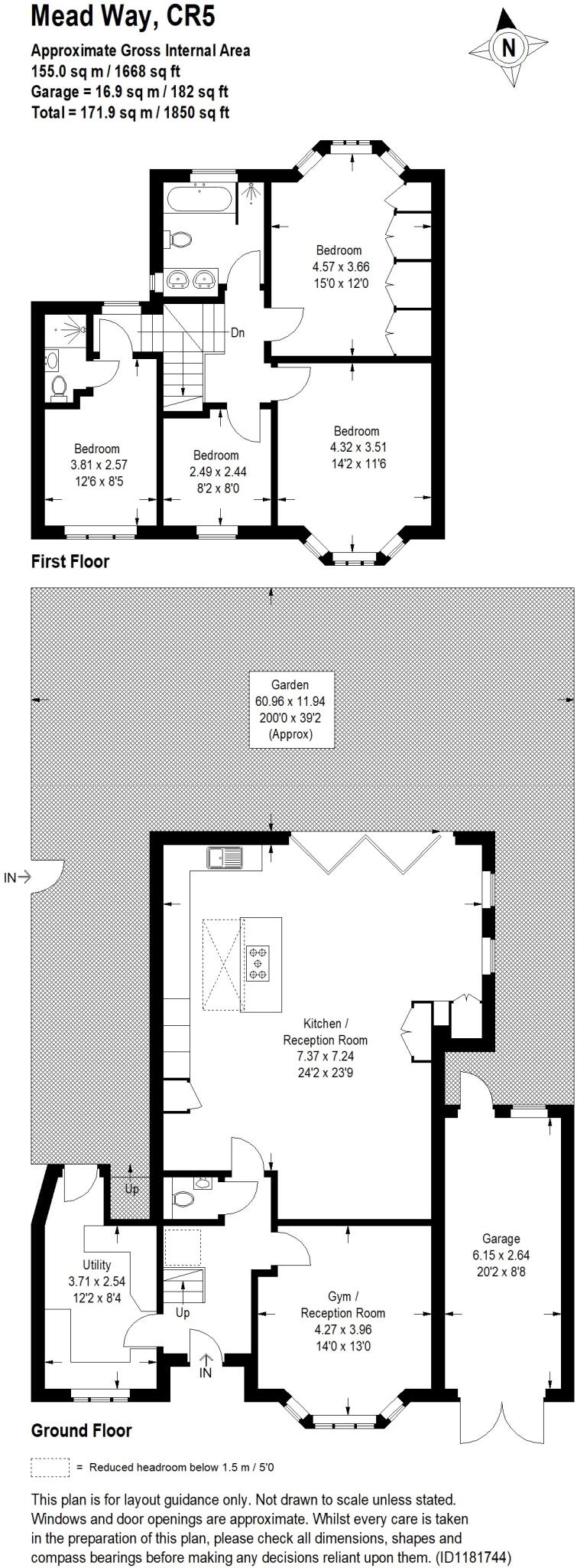 Mead Way, Coulsdon, CR5 floorplan