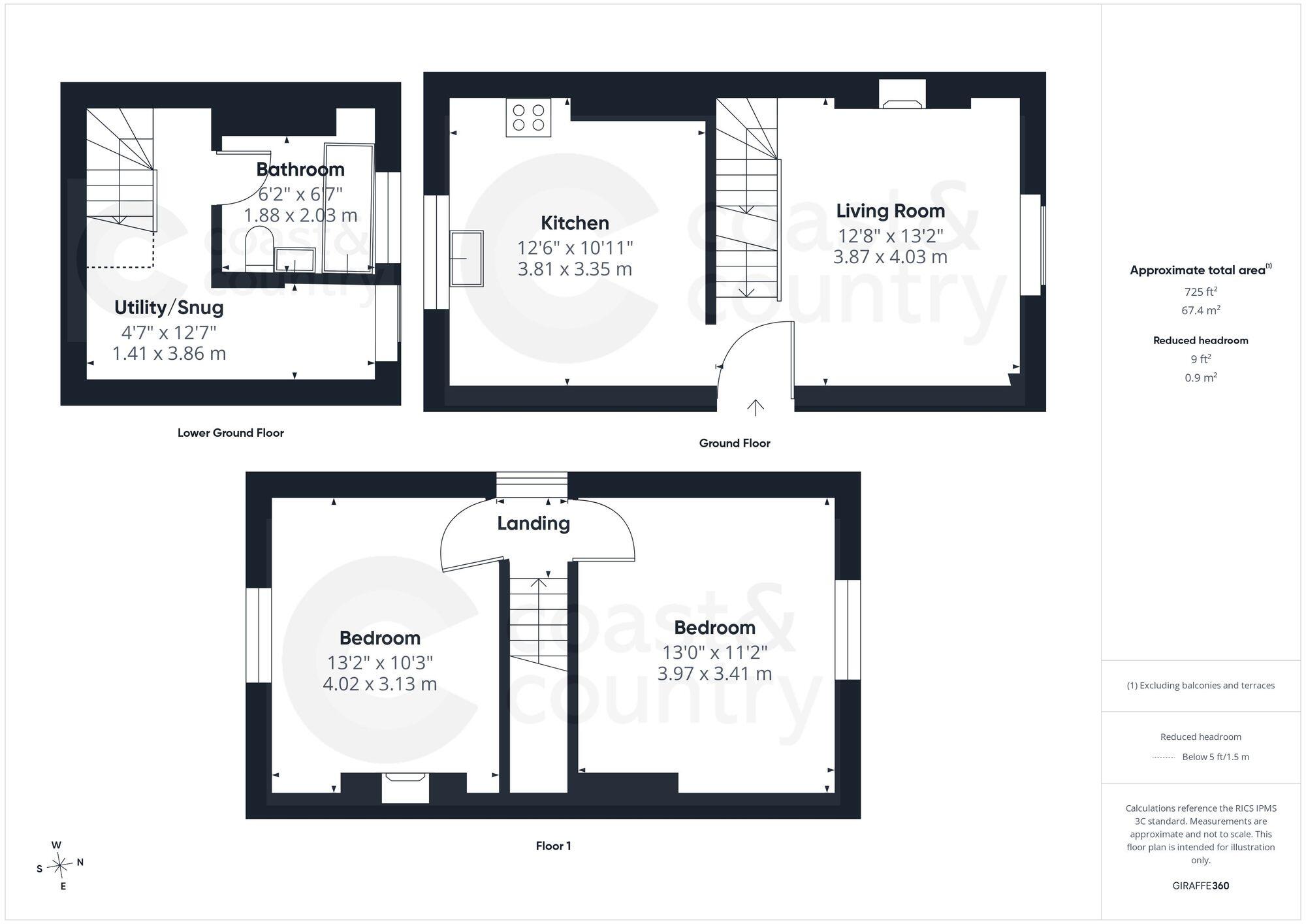 Bowden Hill, Newton Abbot, TQ12 floorplan
