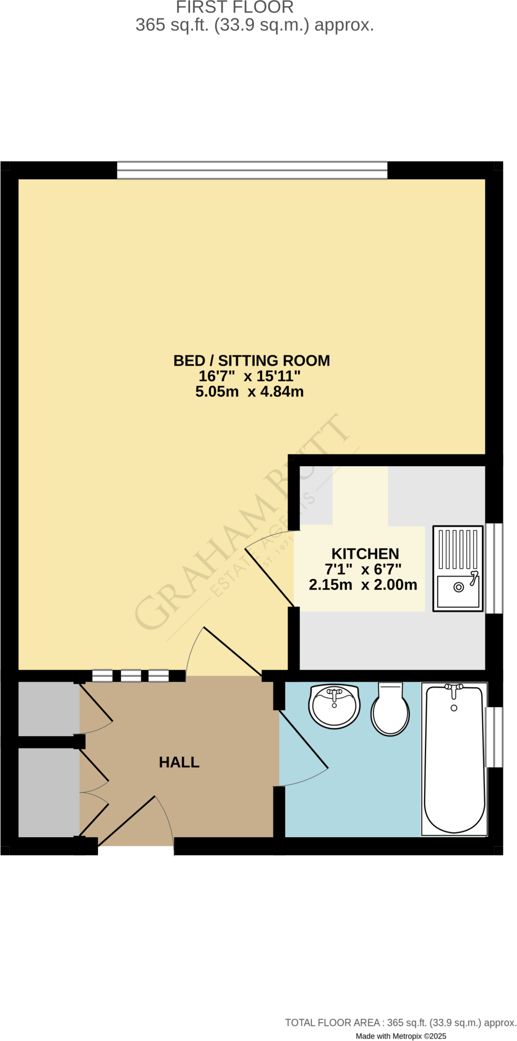 Brooklyn Avenue, Worthing, West Sussex floorplan