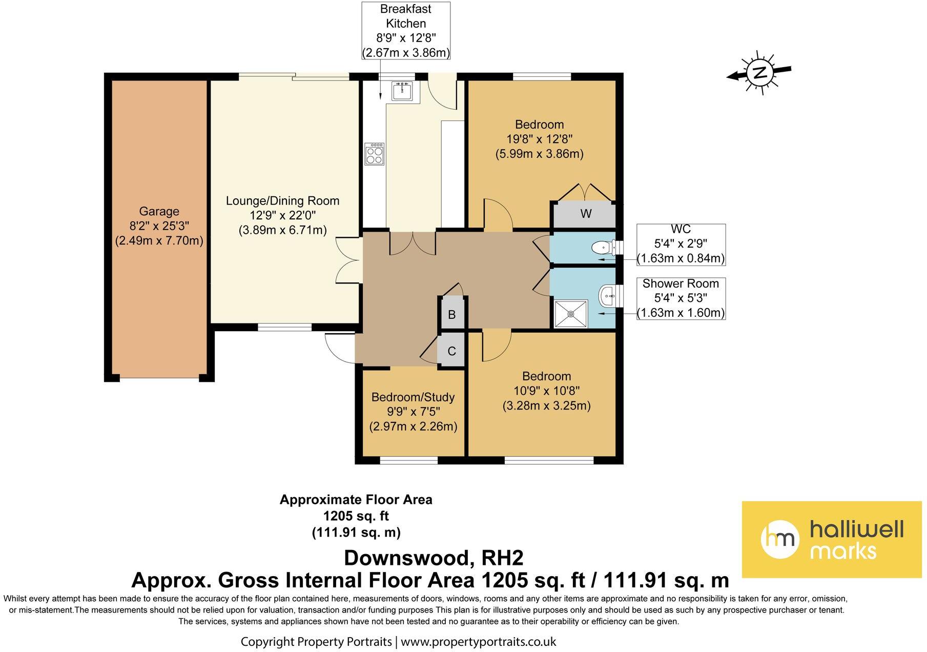 Downswood, Reigate, RH2 floorplan