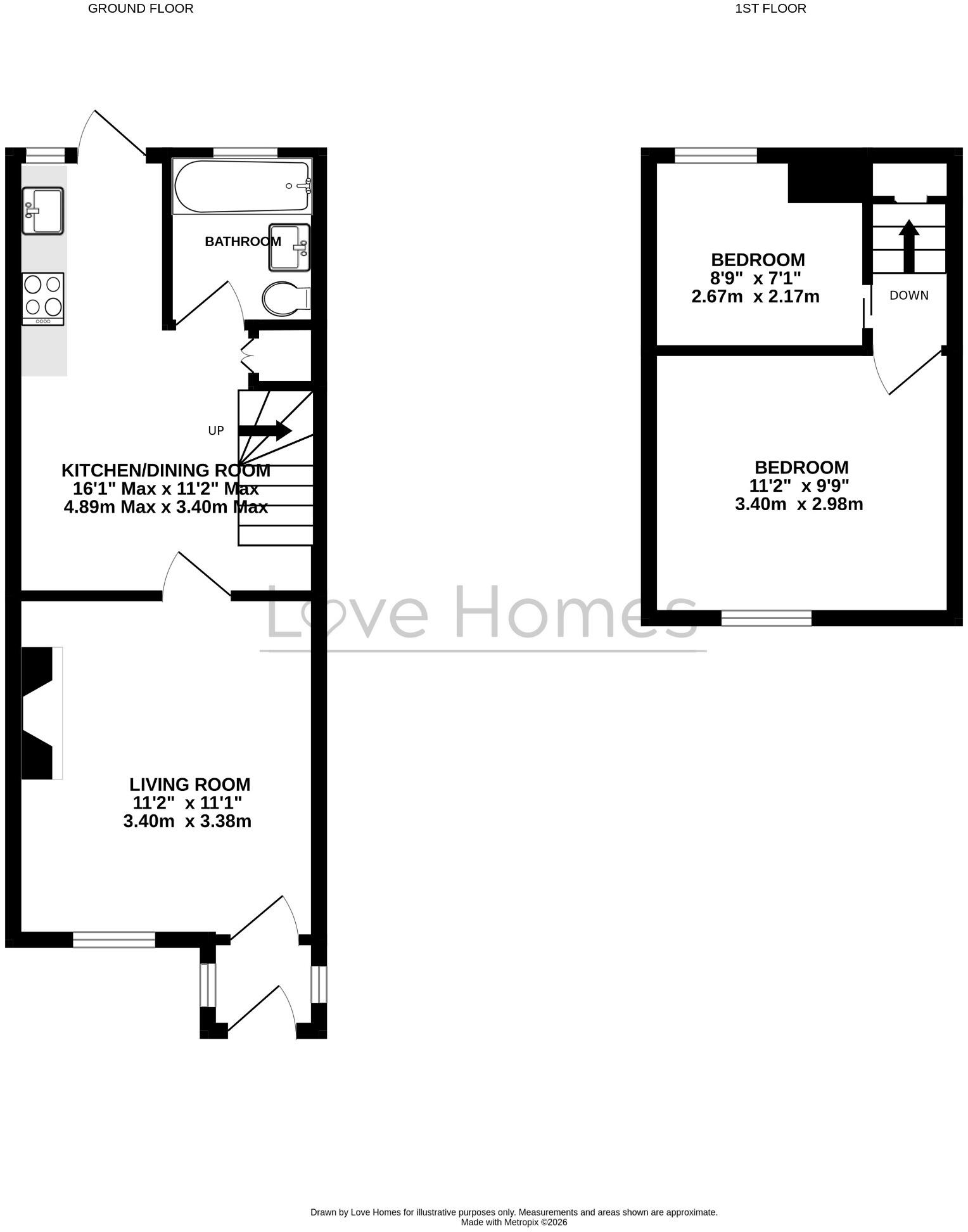 Hillfoot Road, Shillington, SG5 3NH floorplan