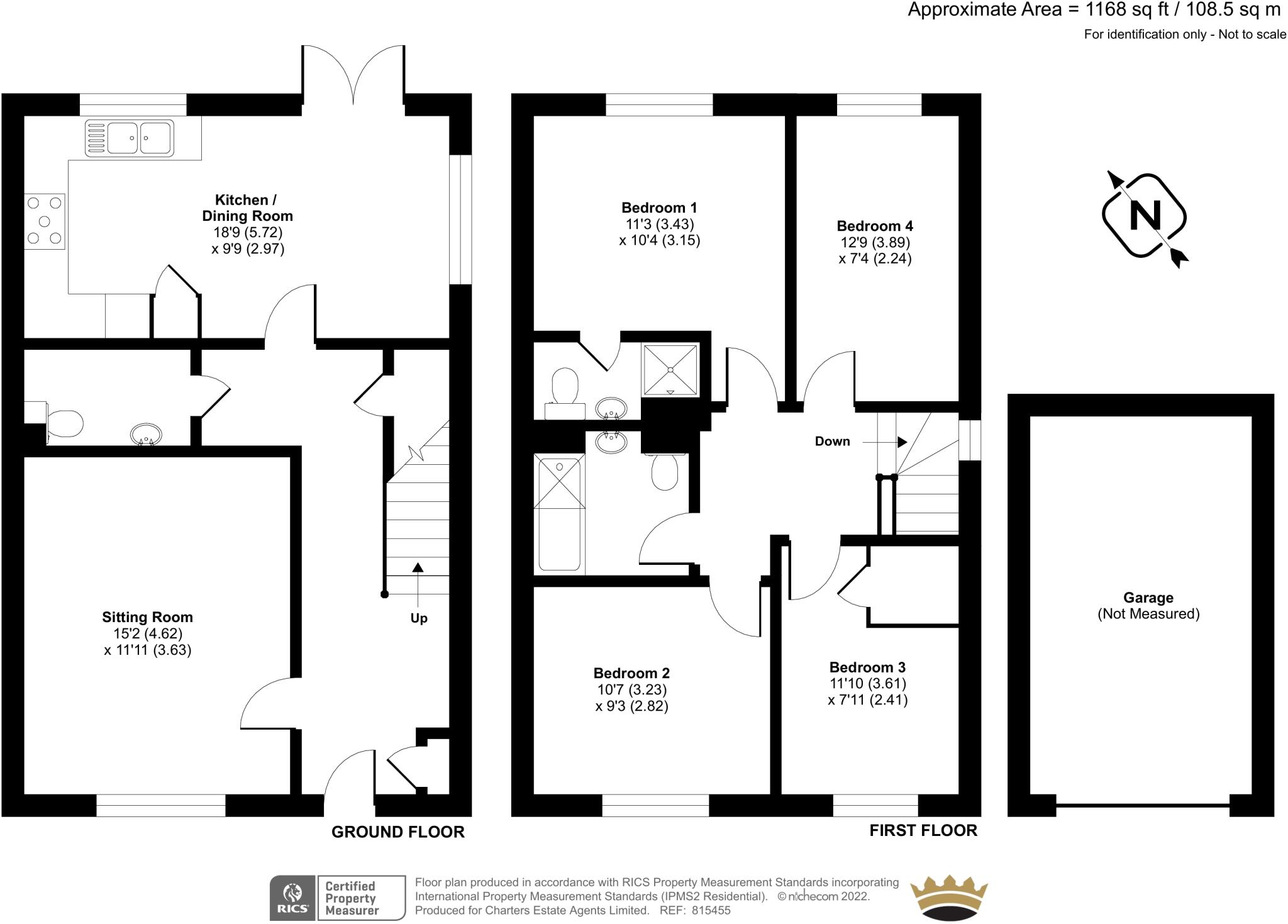 Brunel Way, Whiteley, Fareham, Hampshire, PO15 floorplan