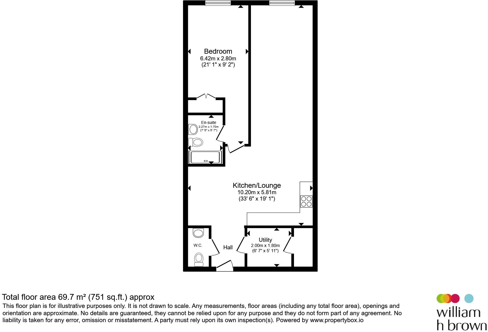 Eagle Way, Great Warley, Brentwood floorplan