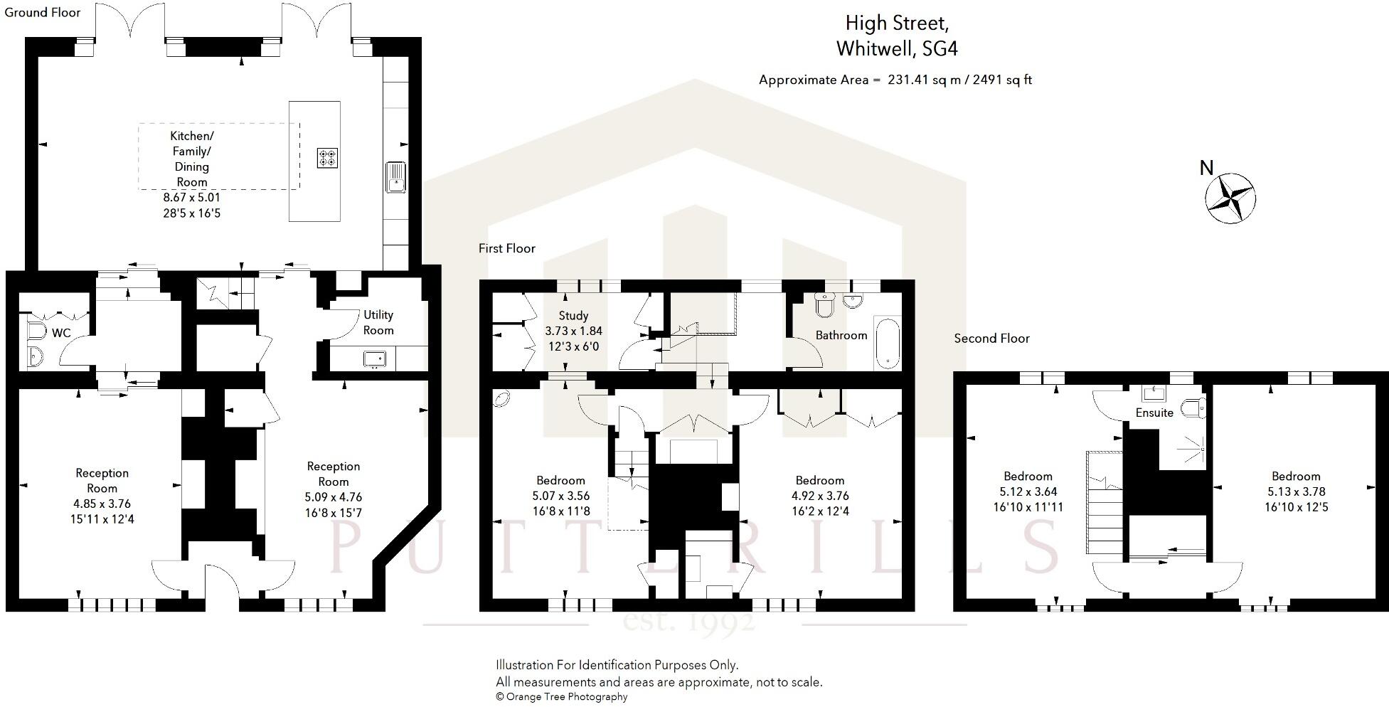 High Street, Whitwell, SG4 8AG floorplan
