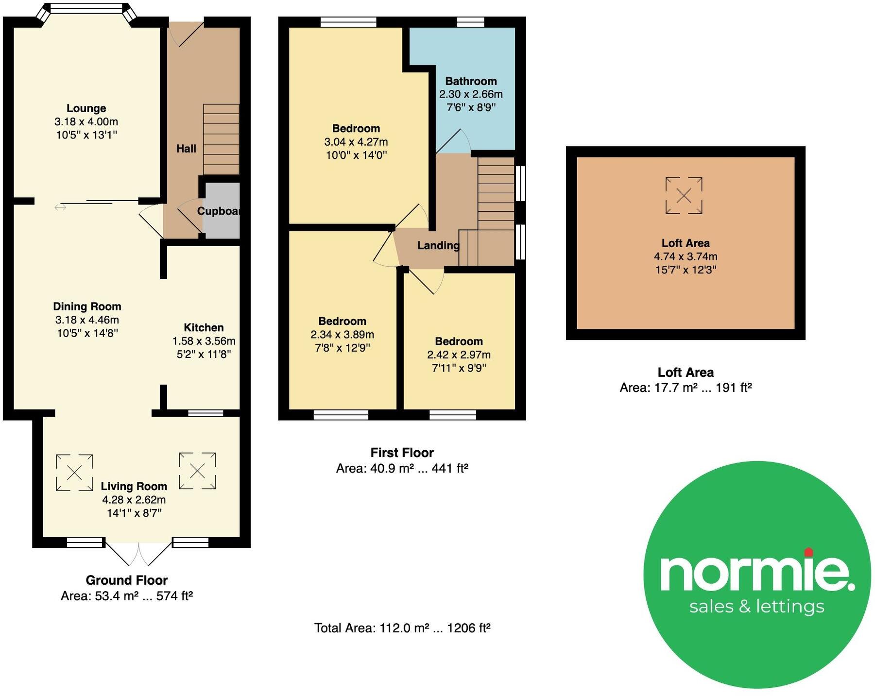 Highfield Road, Prestwich, M25 floorplan