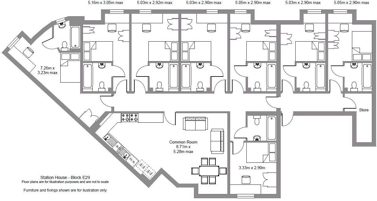 E29, Station House, Old Warwick Road, Leamington Spa floorplan