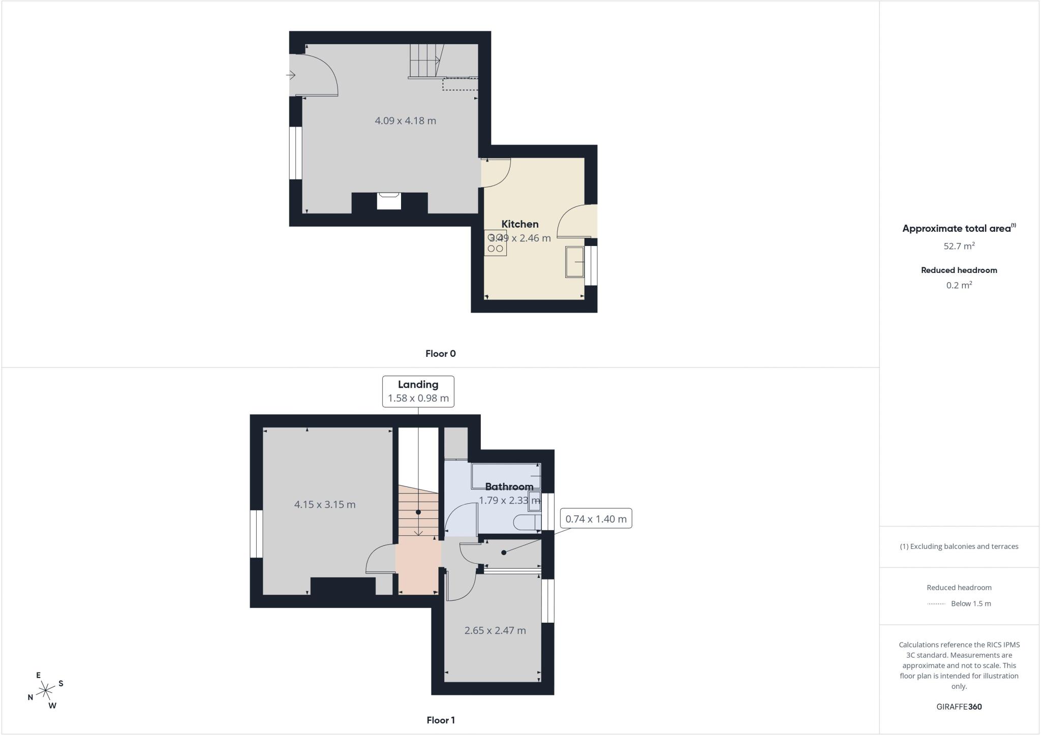 Clough Road, Littleborough, OL15  floorplan