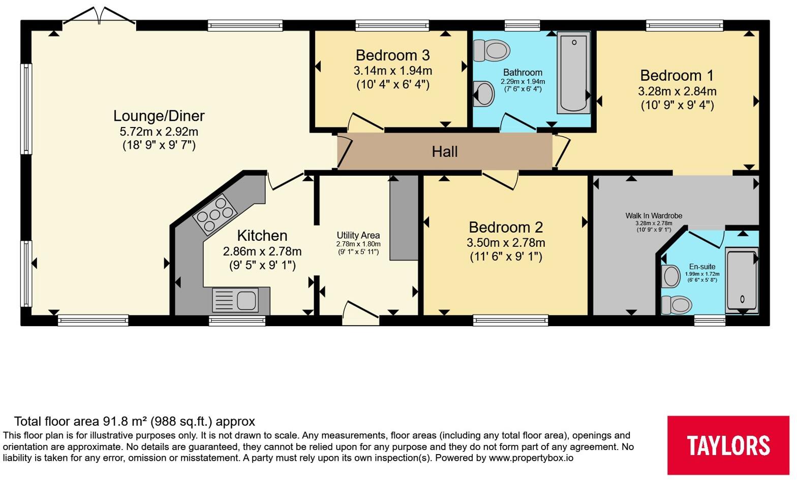Goose Island, Billing Aquadrome, Northampton, Northamptonshire, NN3 floorplan