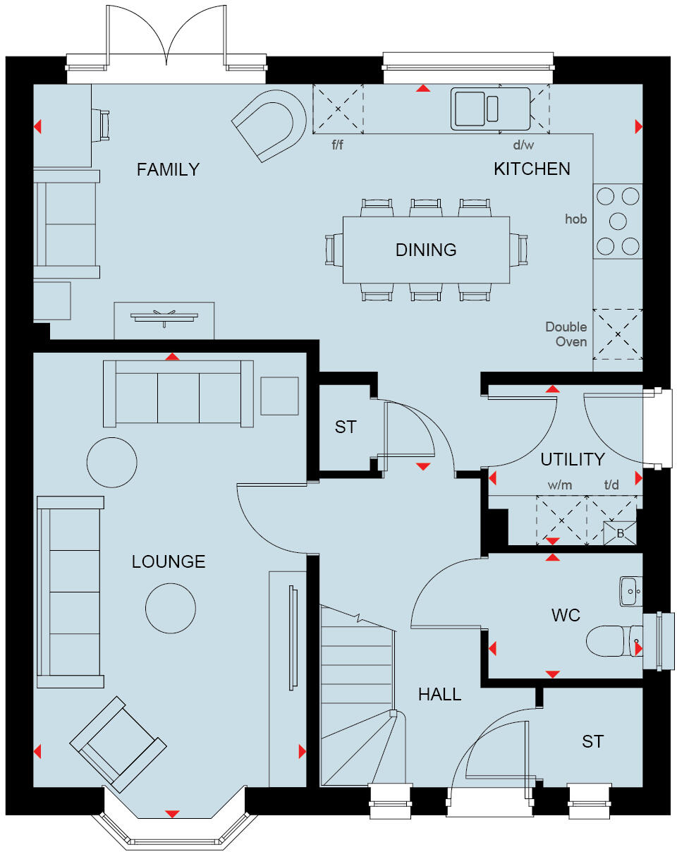 Ixworth Road,
Thurston,
IP31 floorplan