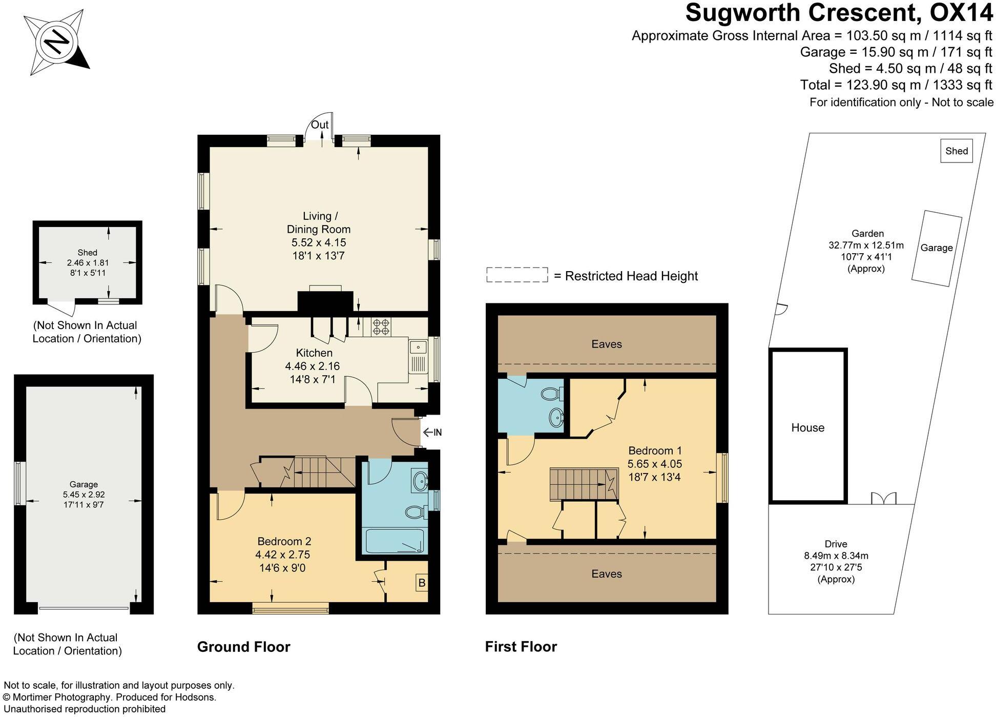 Sugworth Crescent, Radley, OX14 floorplan