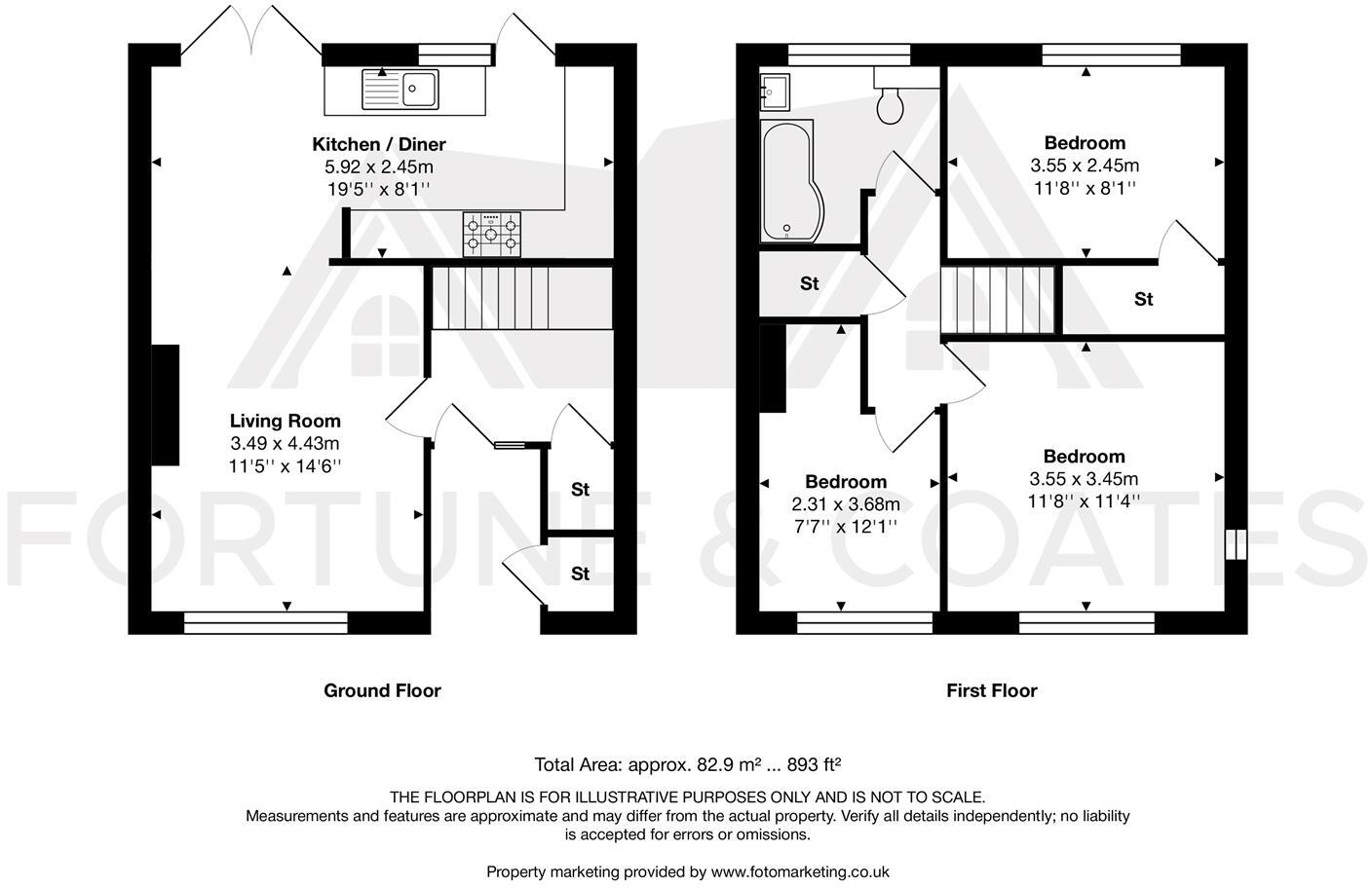 Willowfield, Harlow floorplan