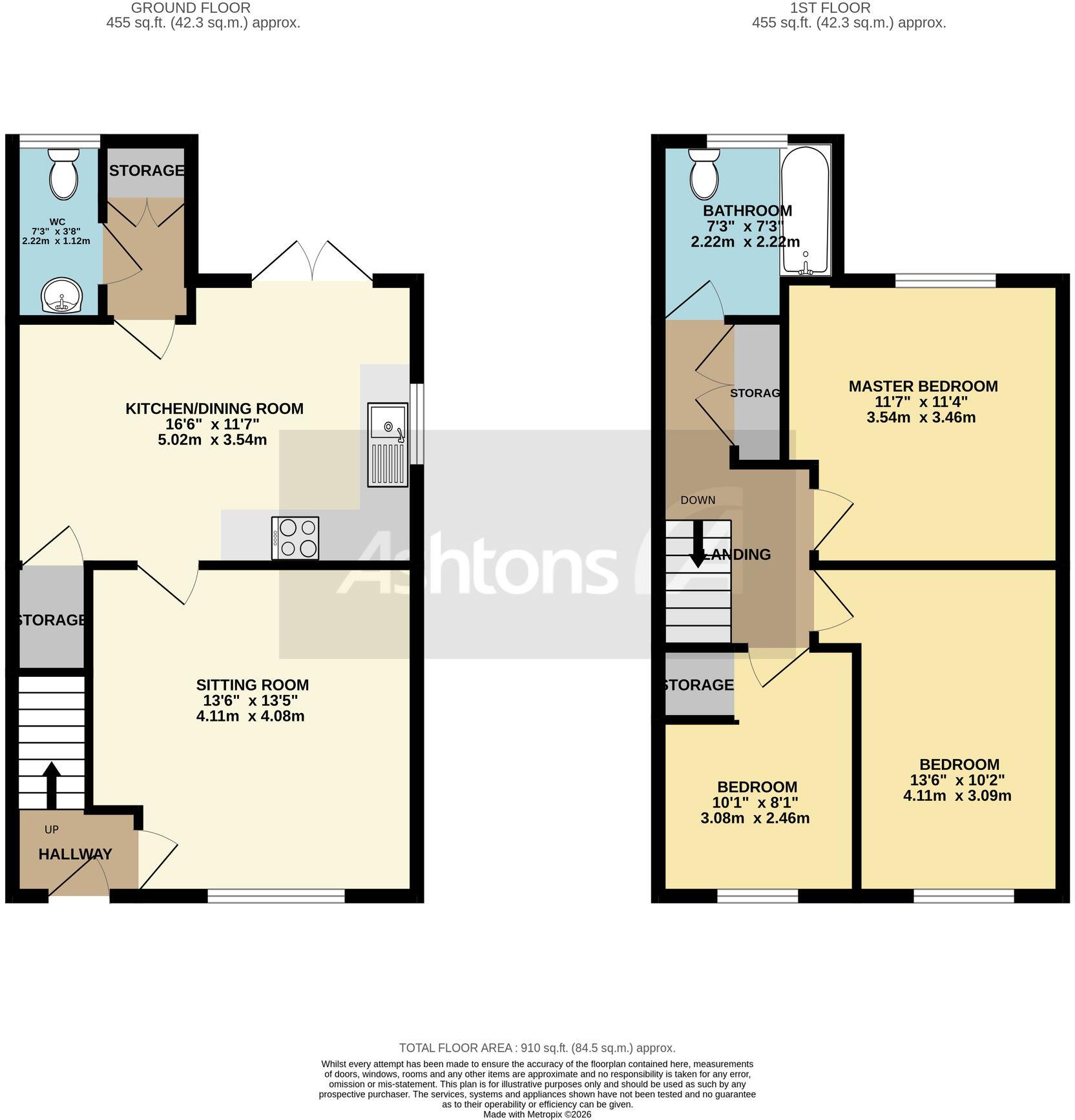 Cotswold Road, Warrington, WA2 floorplan