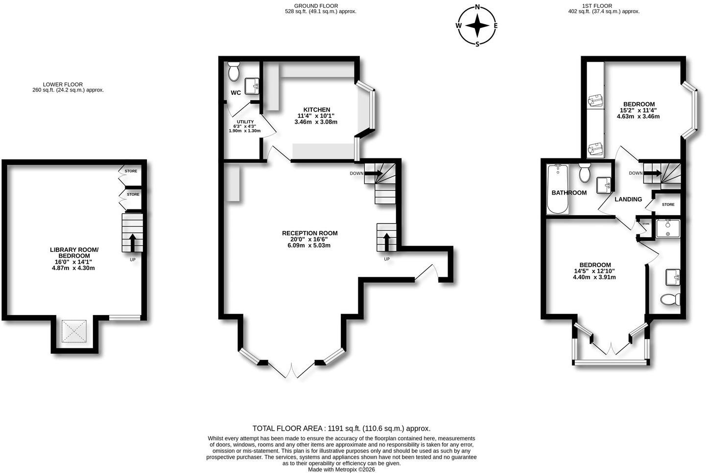 Duncote Close, Oxton, CH43 floorplan