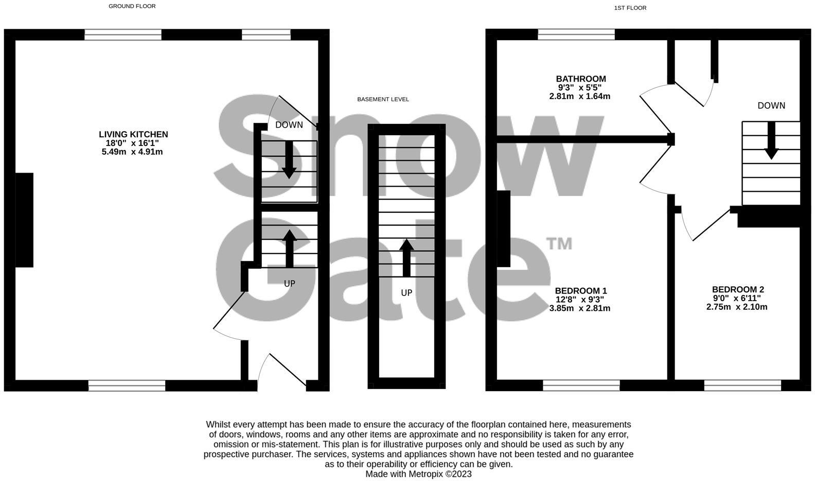 Dunford Road, Holmfirth HD9 floorplan