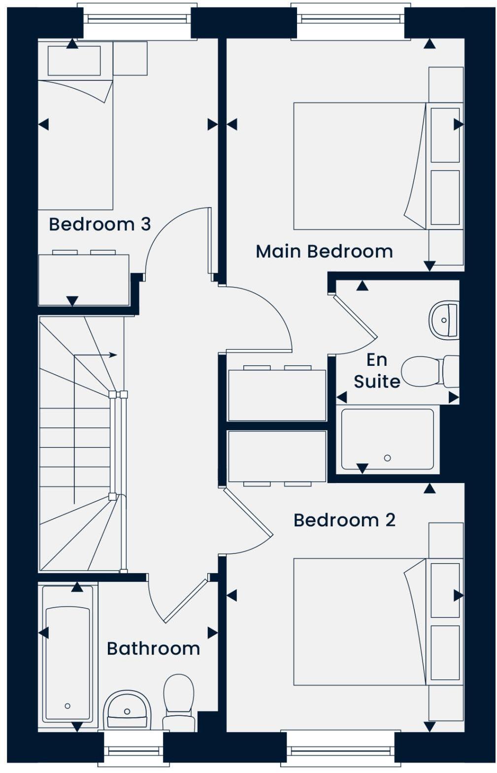 Hillside Road, 
Burton-on-Trent,
Derbyshire, 
DE13 9SA floorplan
