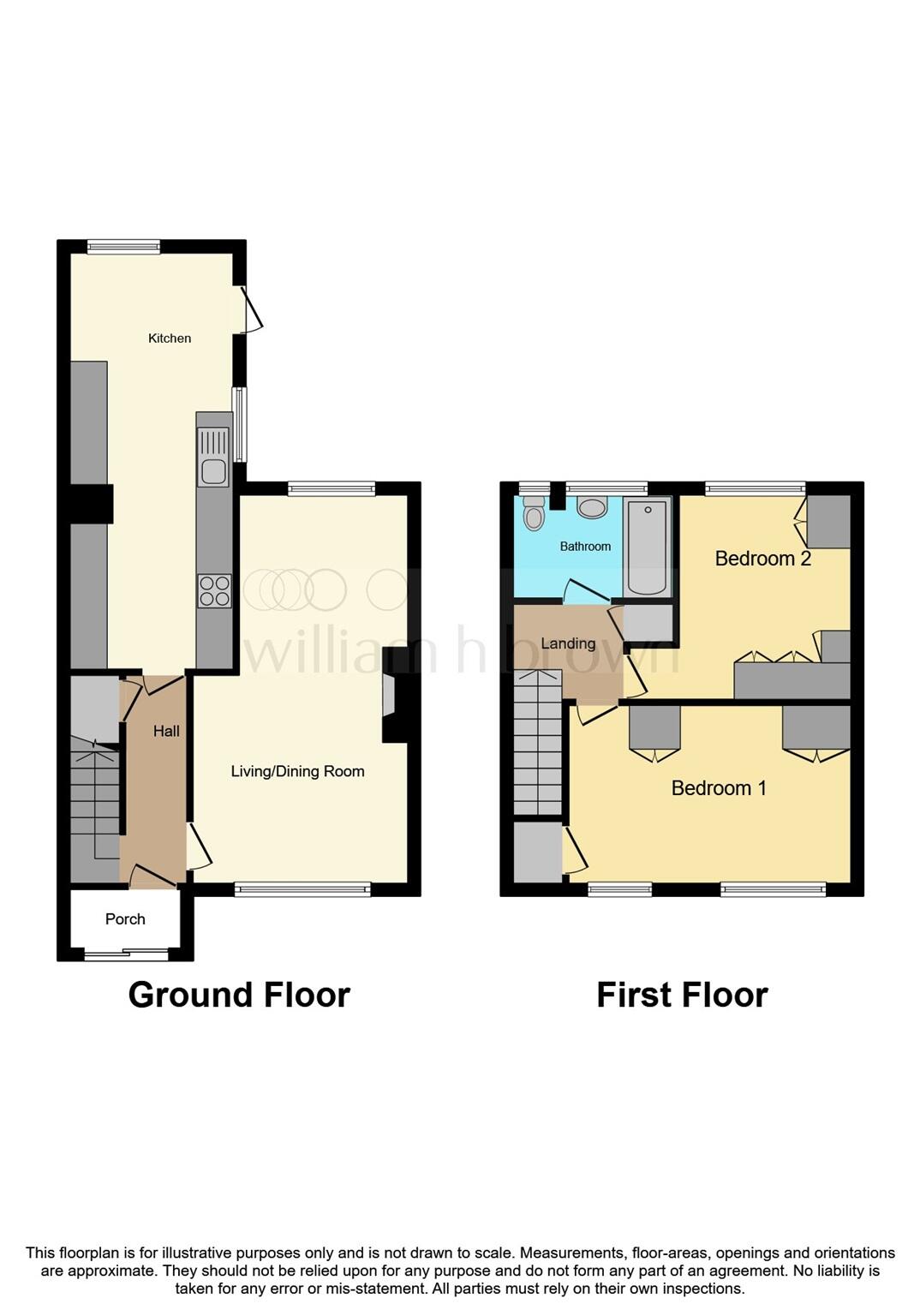 Castleford Grove, Hull floorplan