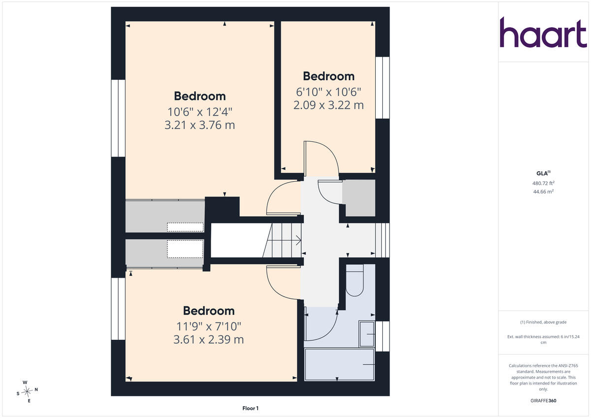 Kirby Road, Cambridge floorplan
