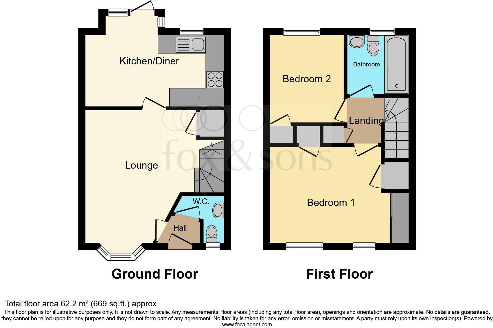 Cranmer Walk, Crawley floorplan