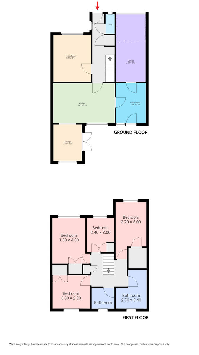 30 Woodburn Way, Cumbernauld G68 9BJ floorplan