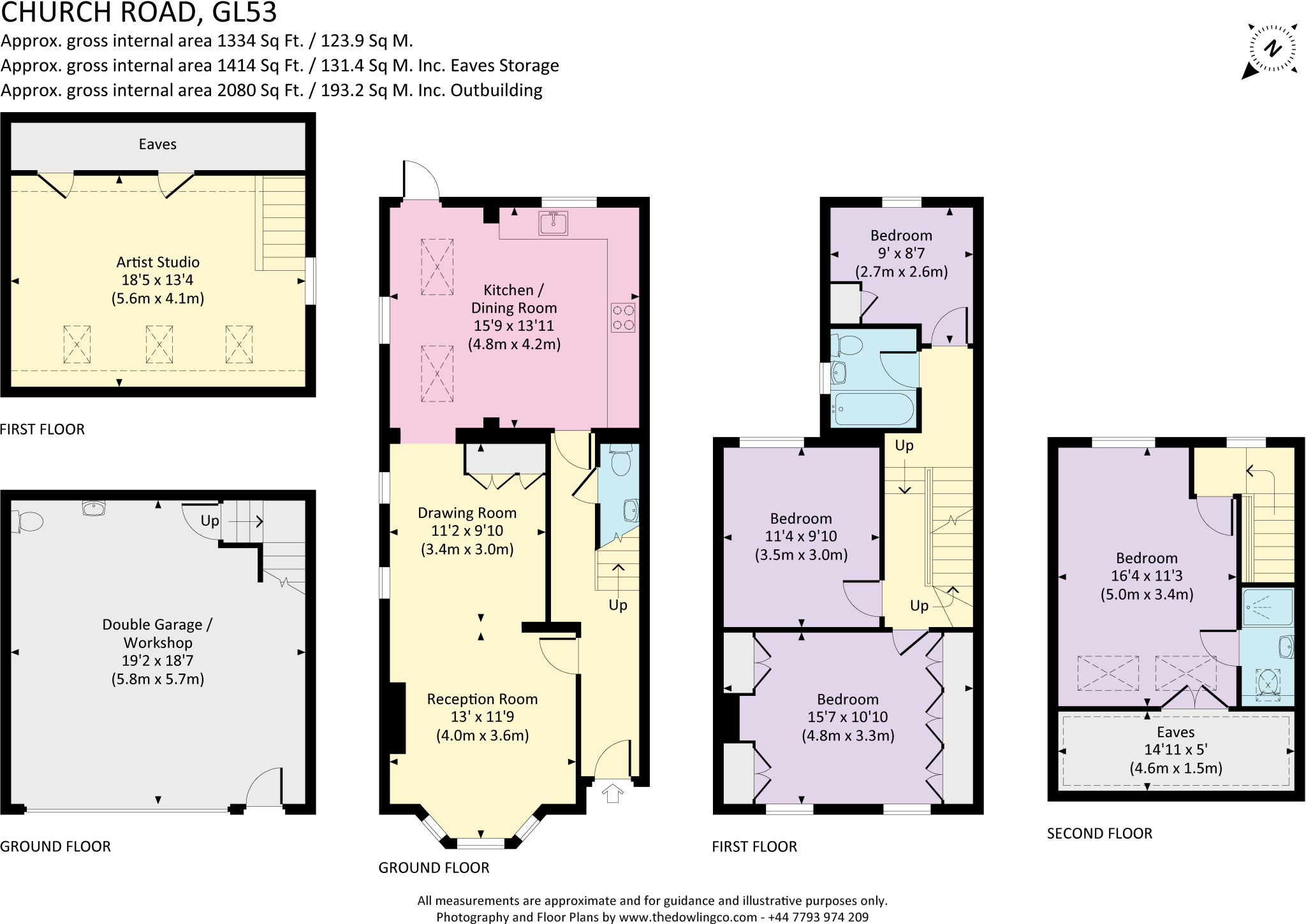 Church Road, Leckhampton, Cheltenham, Gloucestershire, GL53 floorplan