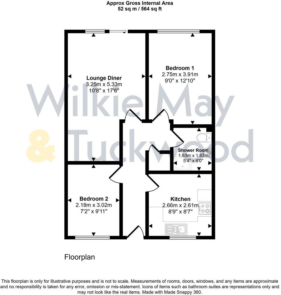 Goosander Close, Minehead floorplan