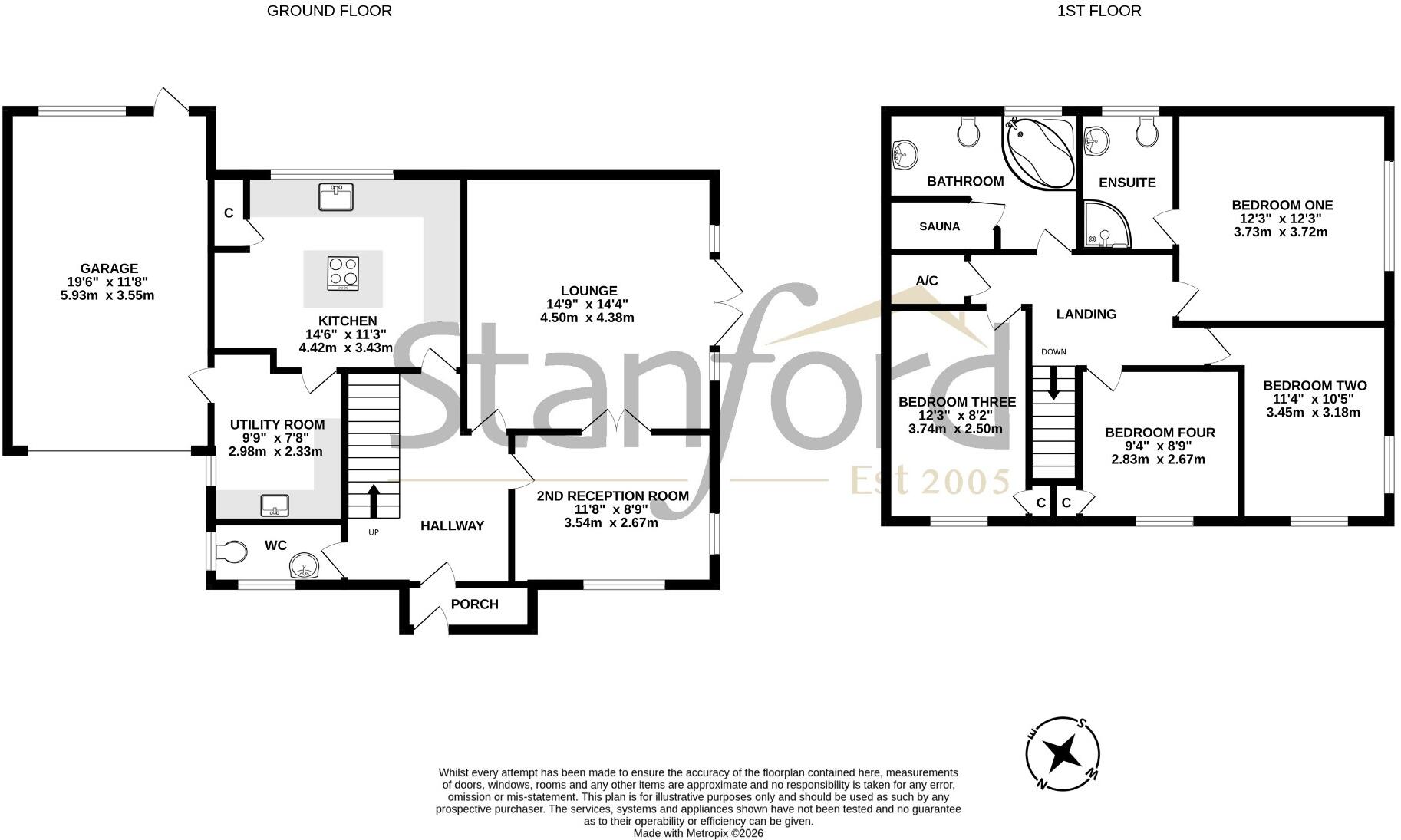 West Drive, Old Bishopstoke, Eastleigh, SO50 floorplan
