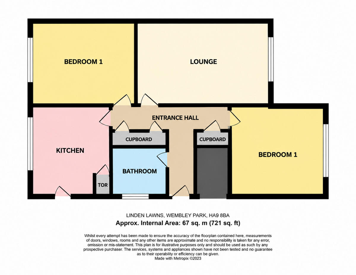 Linden Lawns, London floorplan