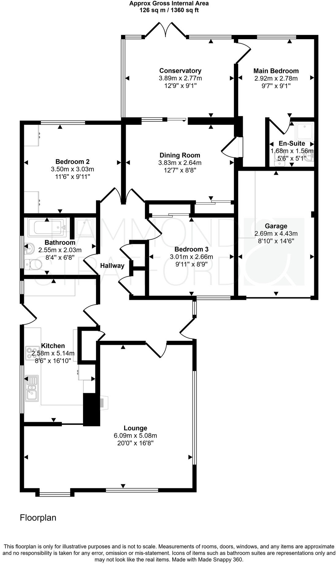 Glengarry Close, Hethersett floorplan