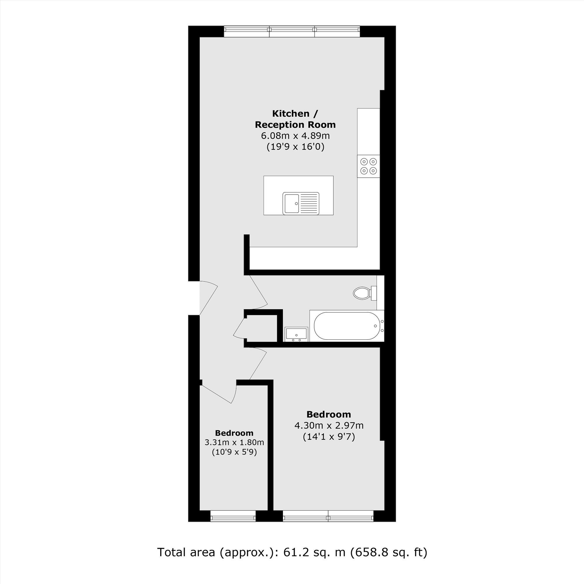 Florence Road, Ealing floorplan