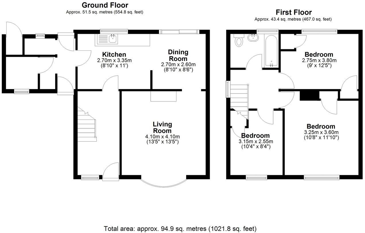Fir Tree Road, Guildford, GU1 floorplan