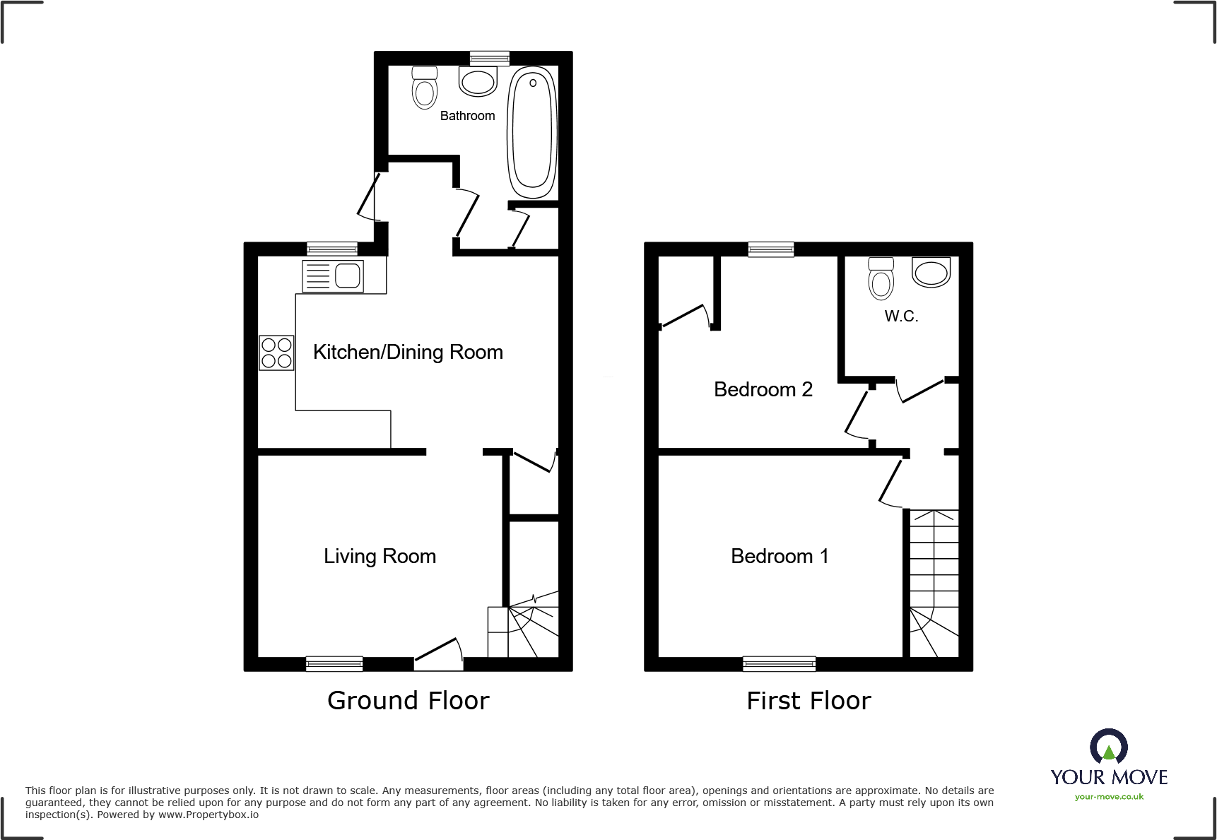 George Street, Wigton, Cumbria, CA7 floorplan