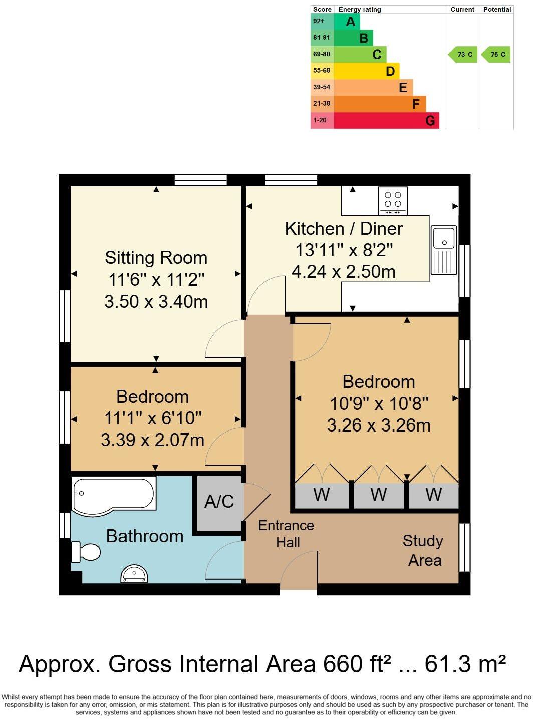 Parklands, Southborough floorplan