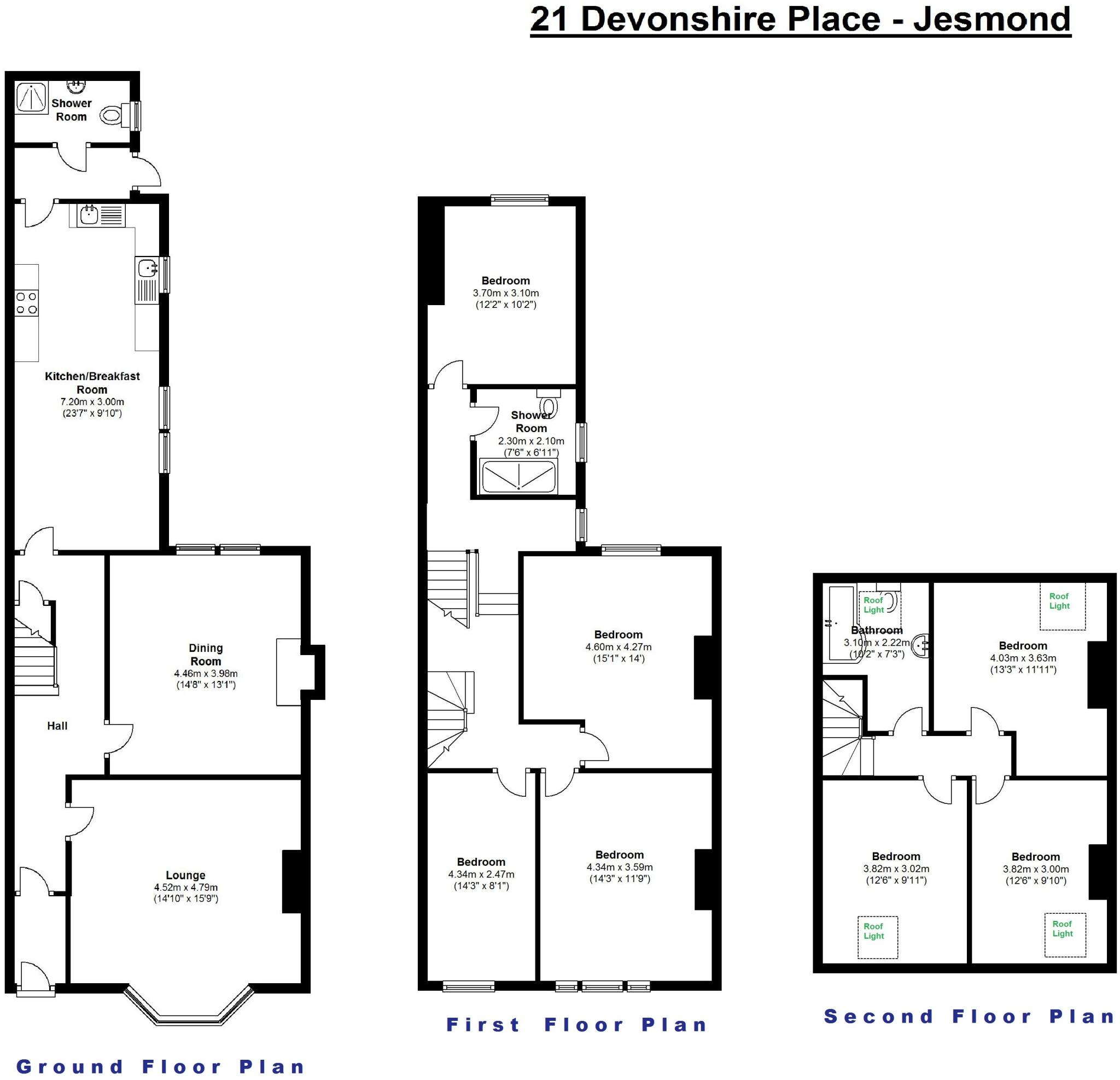 Devonshire Place, Jesmond, Newcastle Upon Tyne, NE2 floorplan
