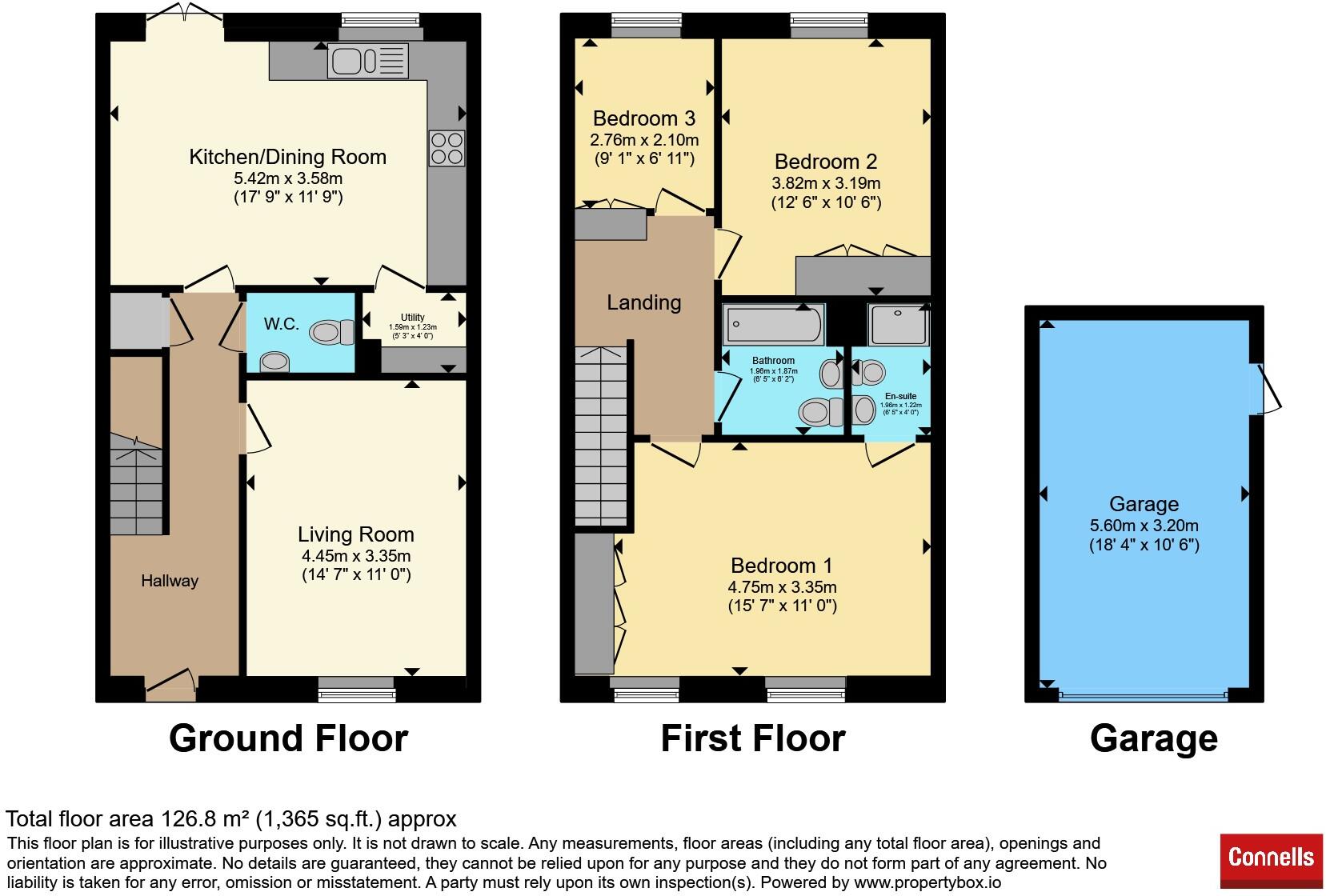 Lionheart Avenue, Bishops Tachbrook, Leamington Spa floorplan